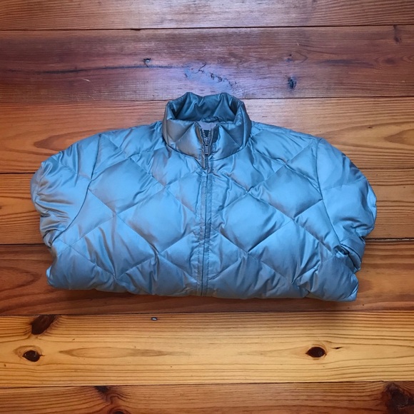 Banana Republic Silver Puffer Jacket, GUC, XS - Picture 14 of 14